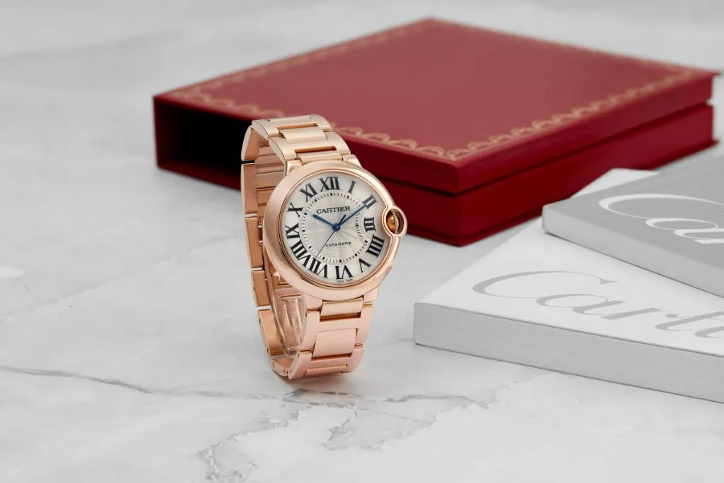 Luxury watch with Sterling Diamond warranty