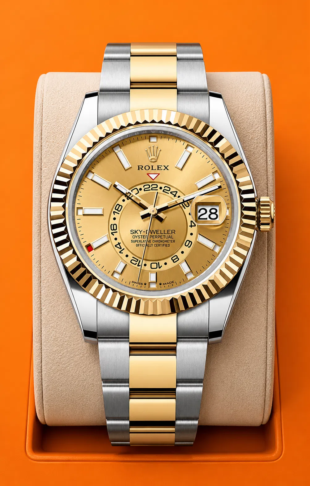 Rolex Rolex Sky-Dweller Steel & Gold 42mm 326933