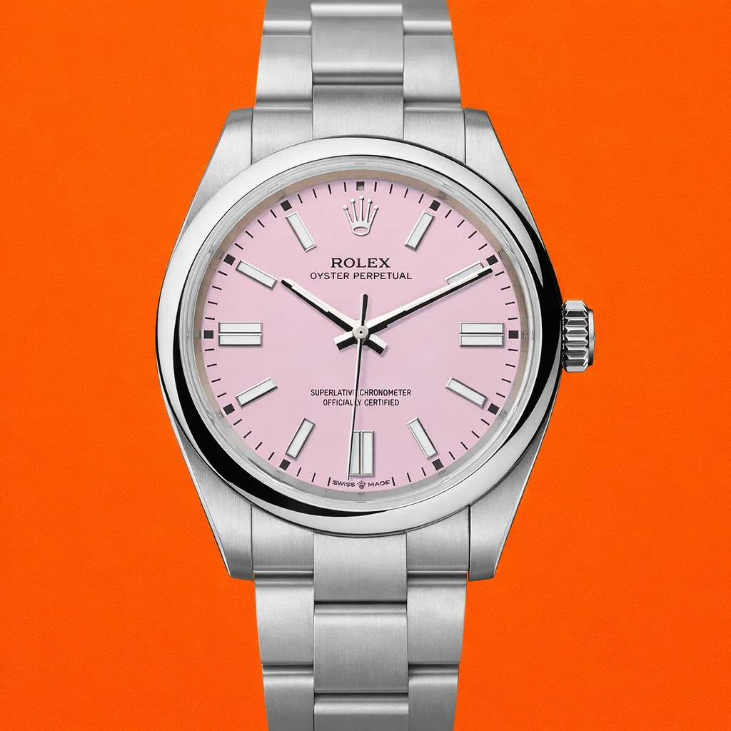 Rolex Rolex Oyster Perpetual 36mm Candy Pink Dial 126000