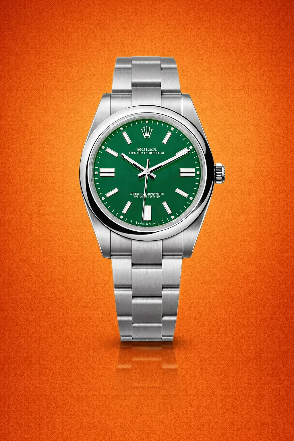 Rolex Rolex Oyster Perpetual 41mm Green Dial 134300