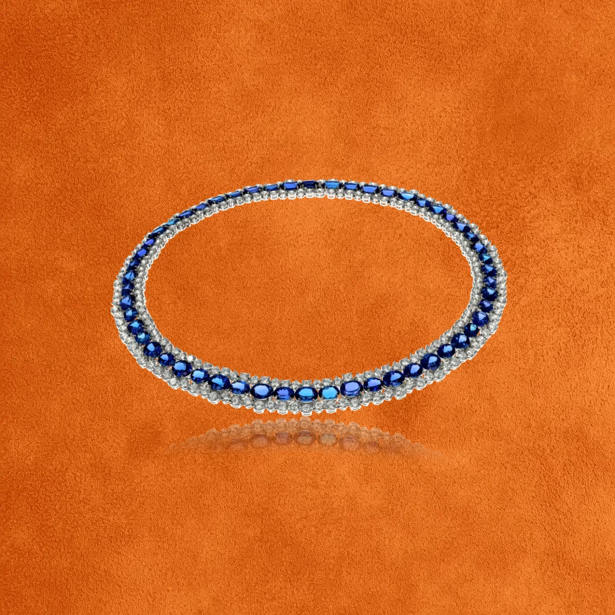 Tanzanite and Diamond Necklace