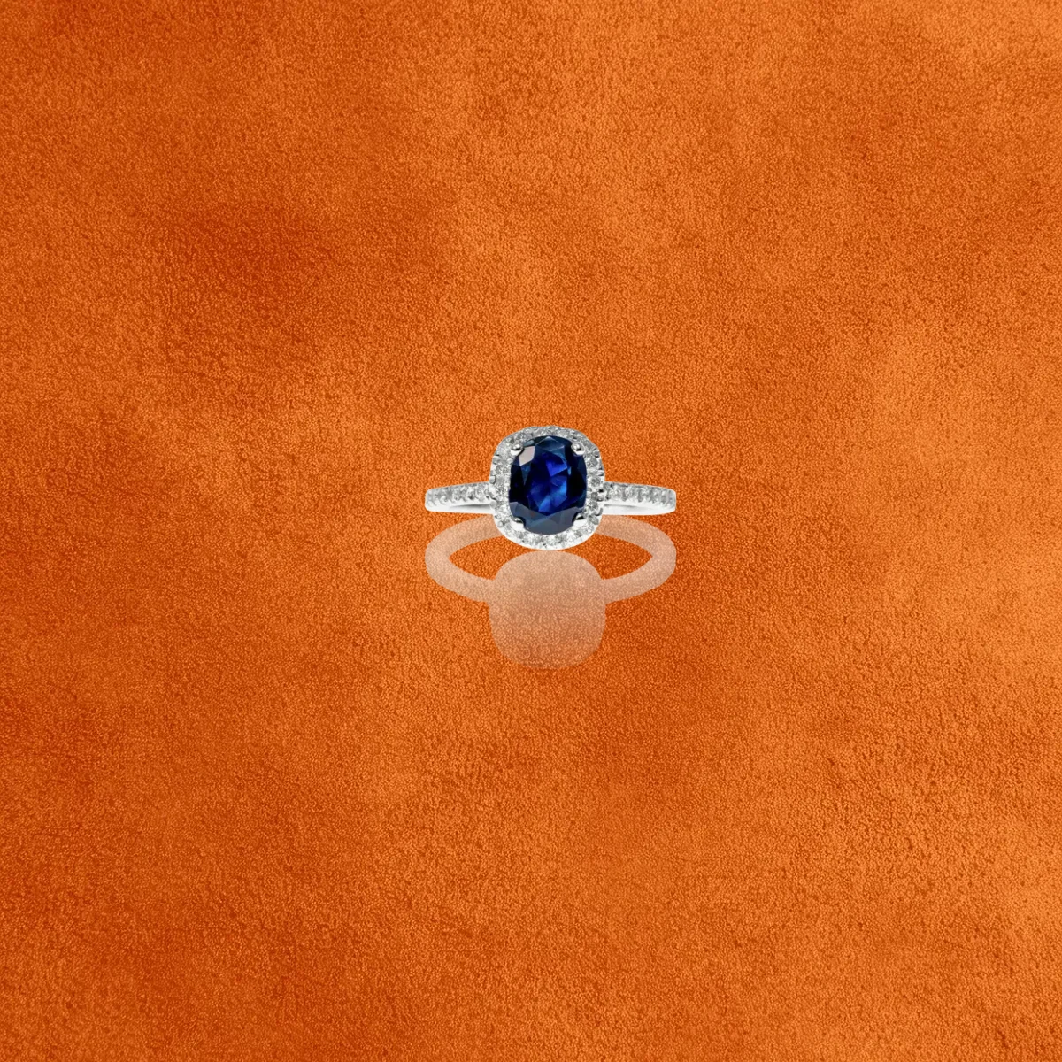 Sapphire And Diamond Ring