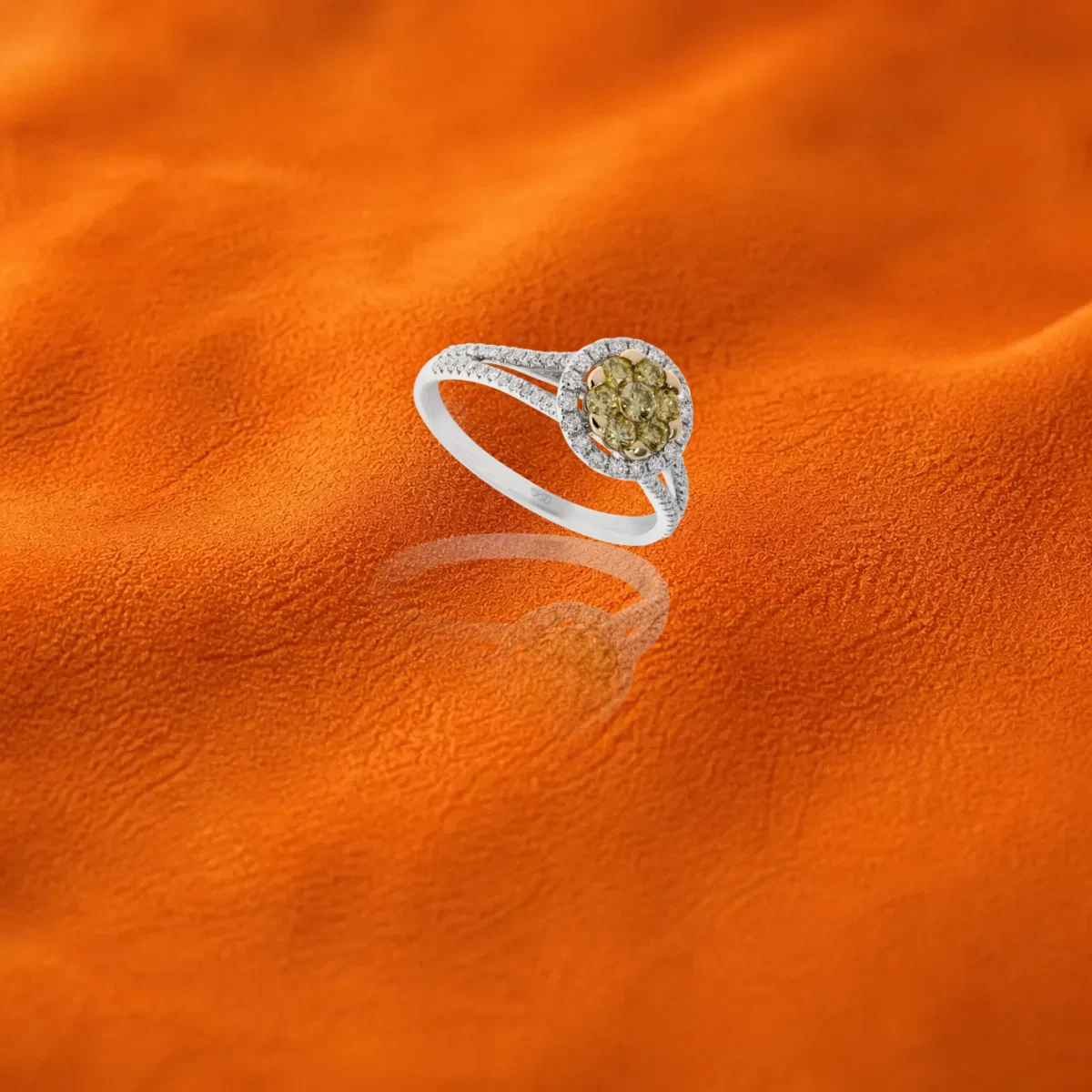 Yellow Diamond Ring