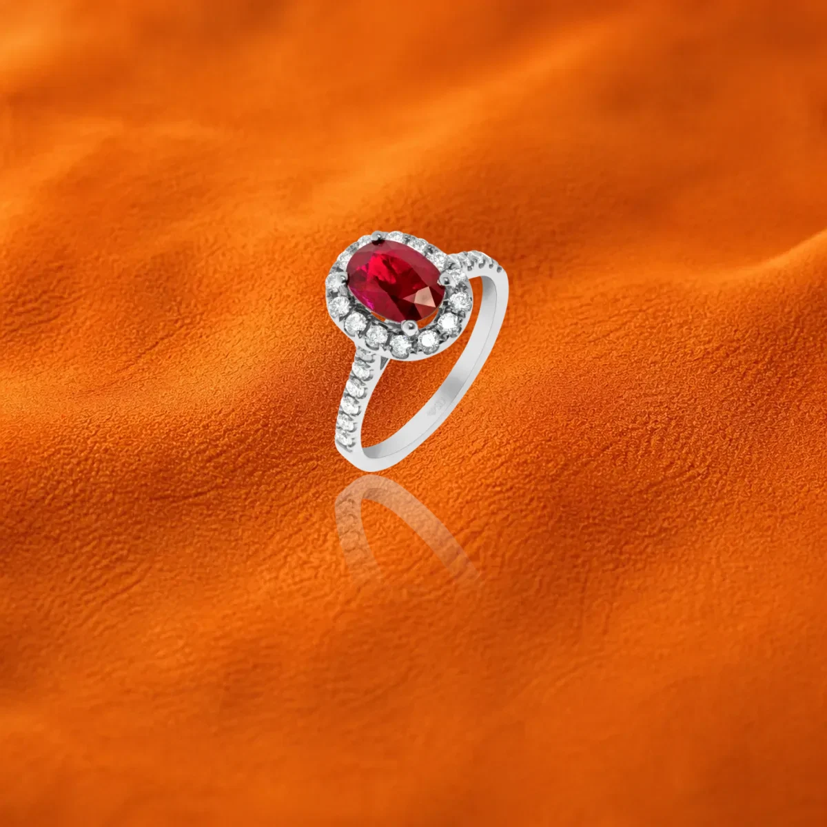 Ruby And Diamond Ring