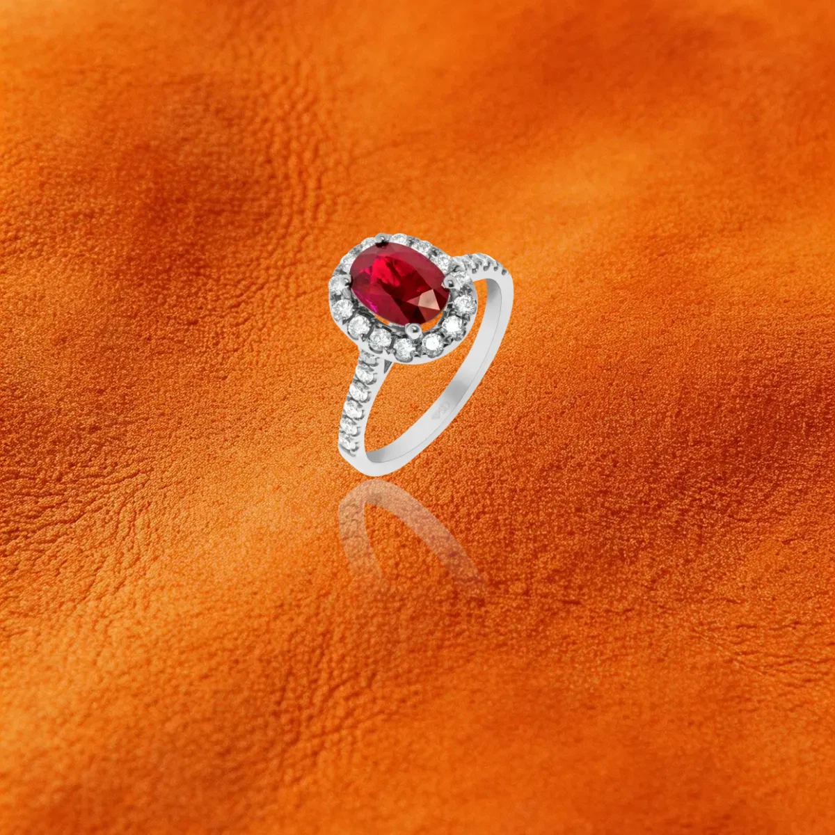 Ruby And Diamond Ring