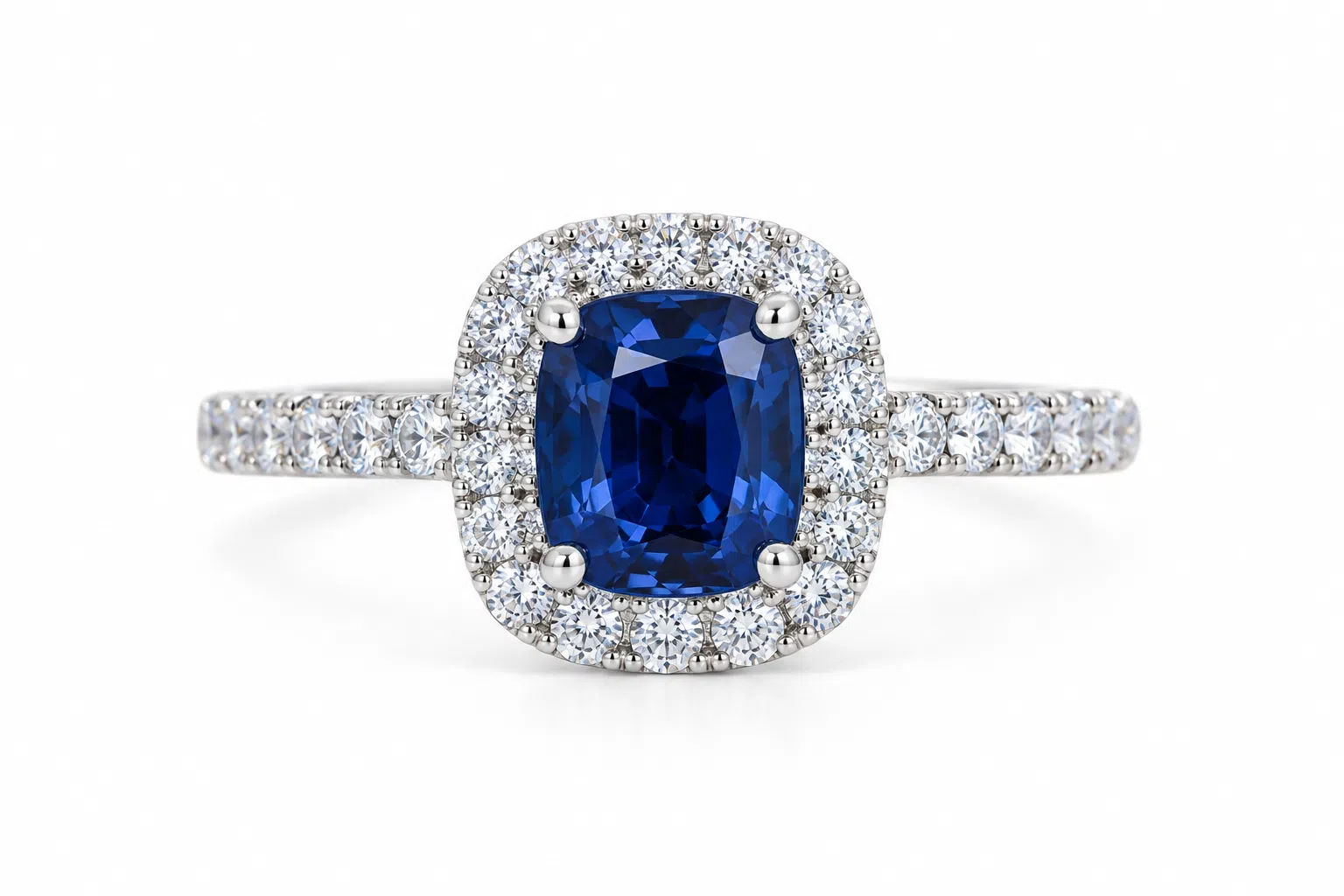 Tanzanite And Diamond Ring
