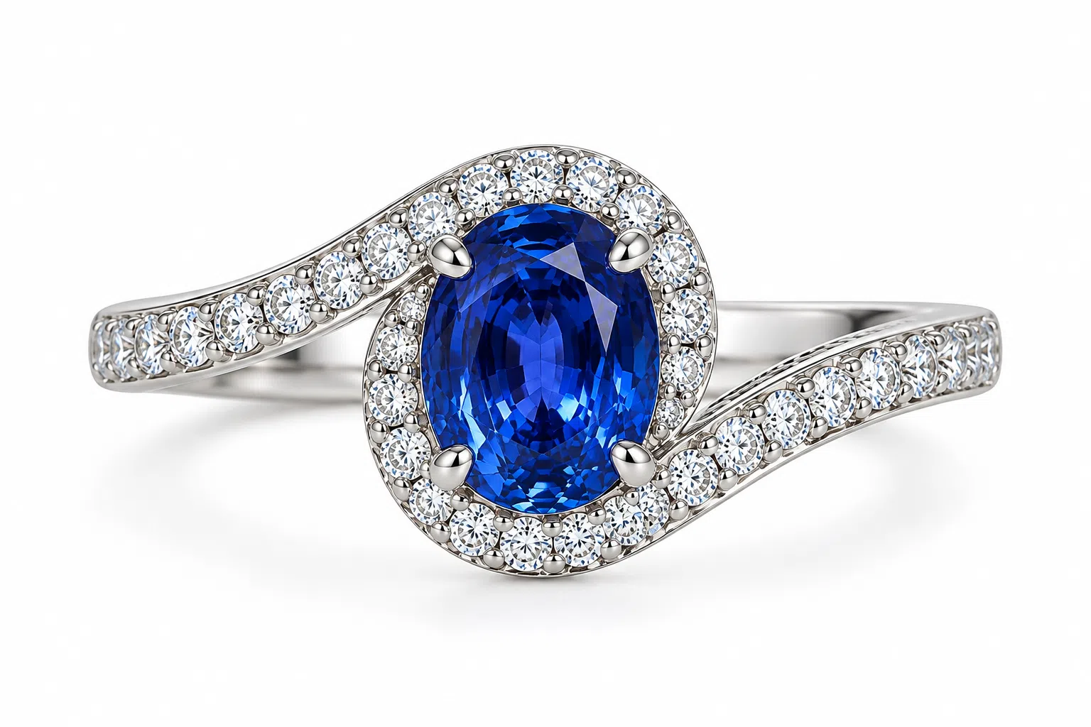 Tanzanite And Diamond Ring