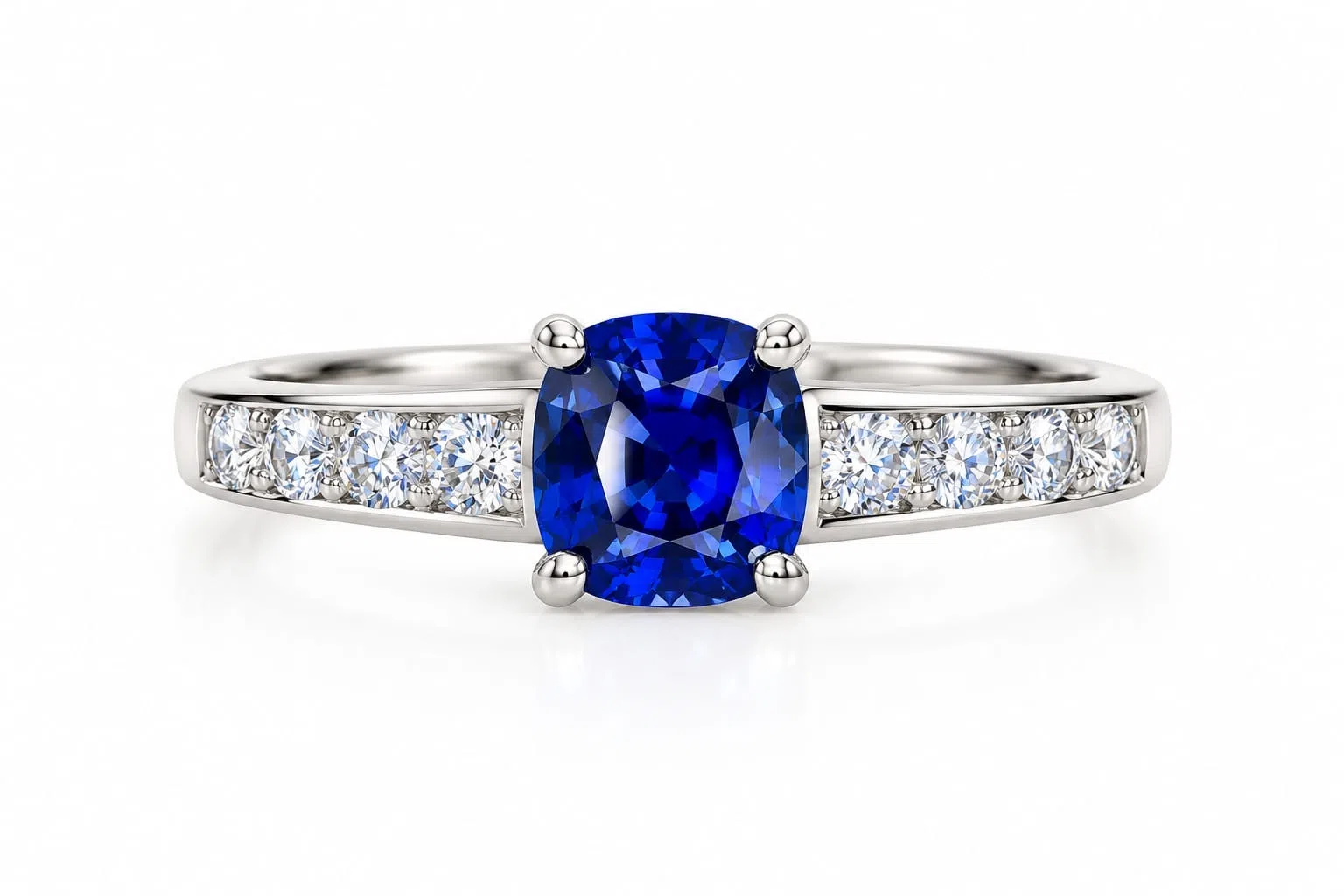 Sapphire And Diamond Ring