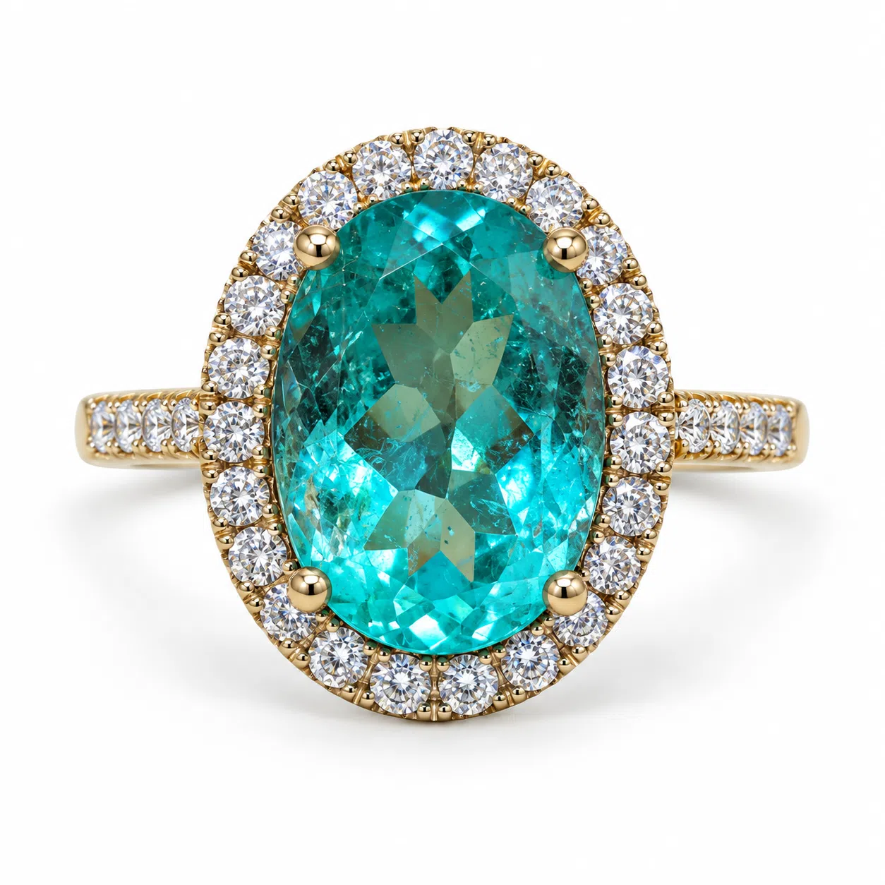 Emerald And Diamond Ring