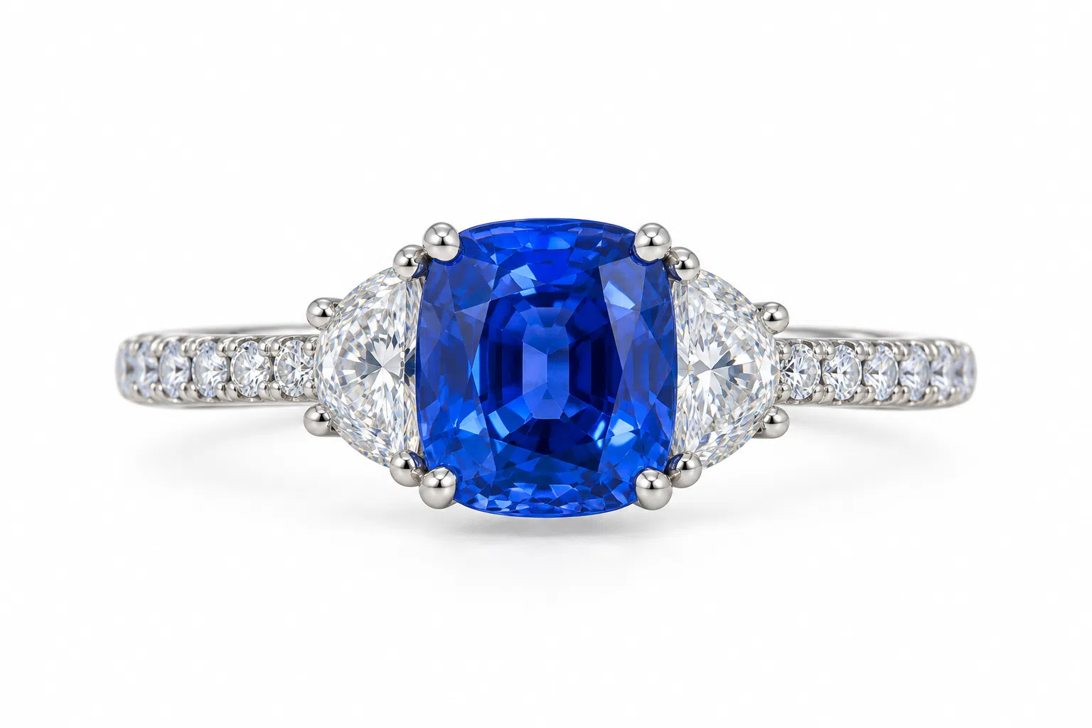Sapphire And Diamond Ring