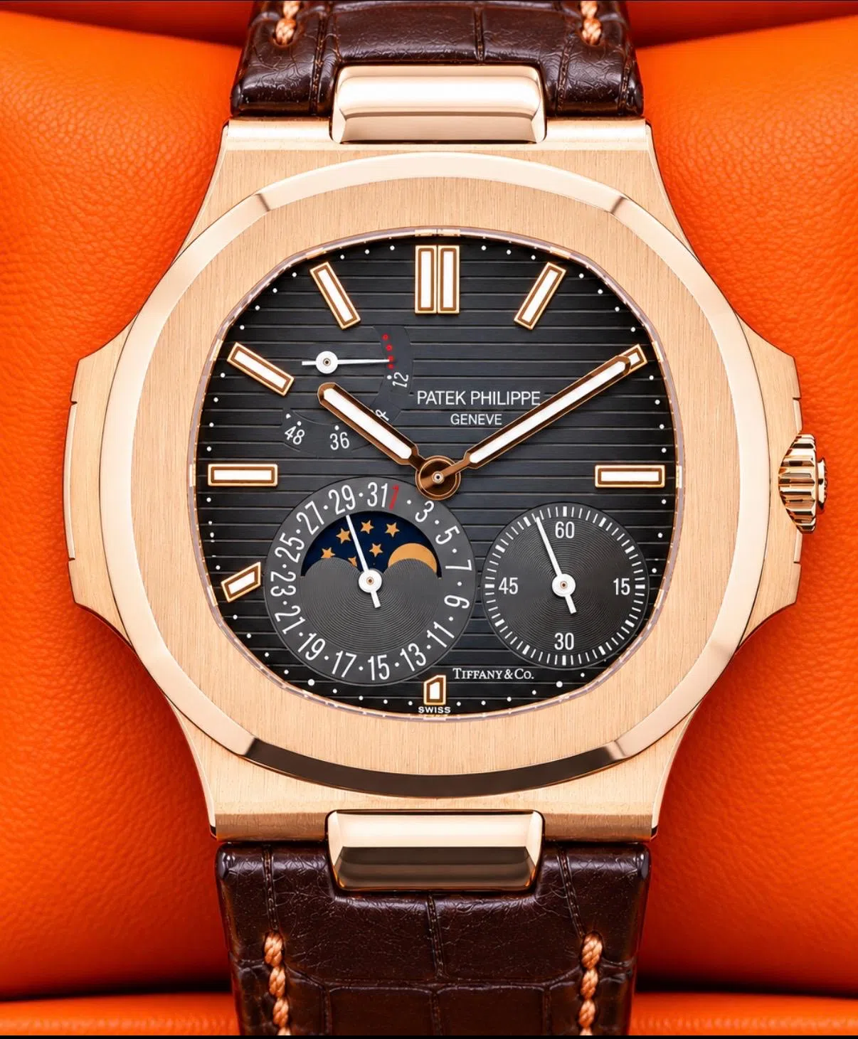 Patek Philippe Patek Philippe Nautilus 5712R-001 Moonphase Tiffany & Co 5712R-001