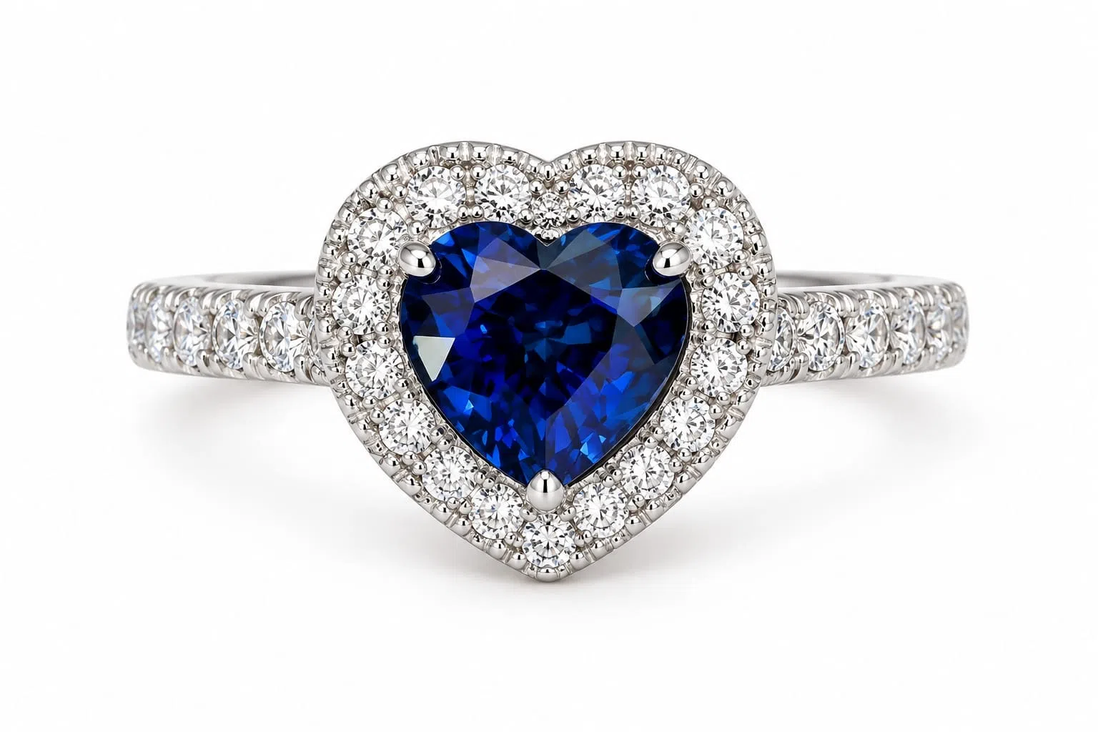 Sapphire And Diamond Ring