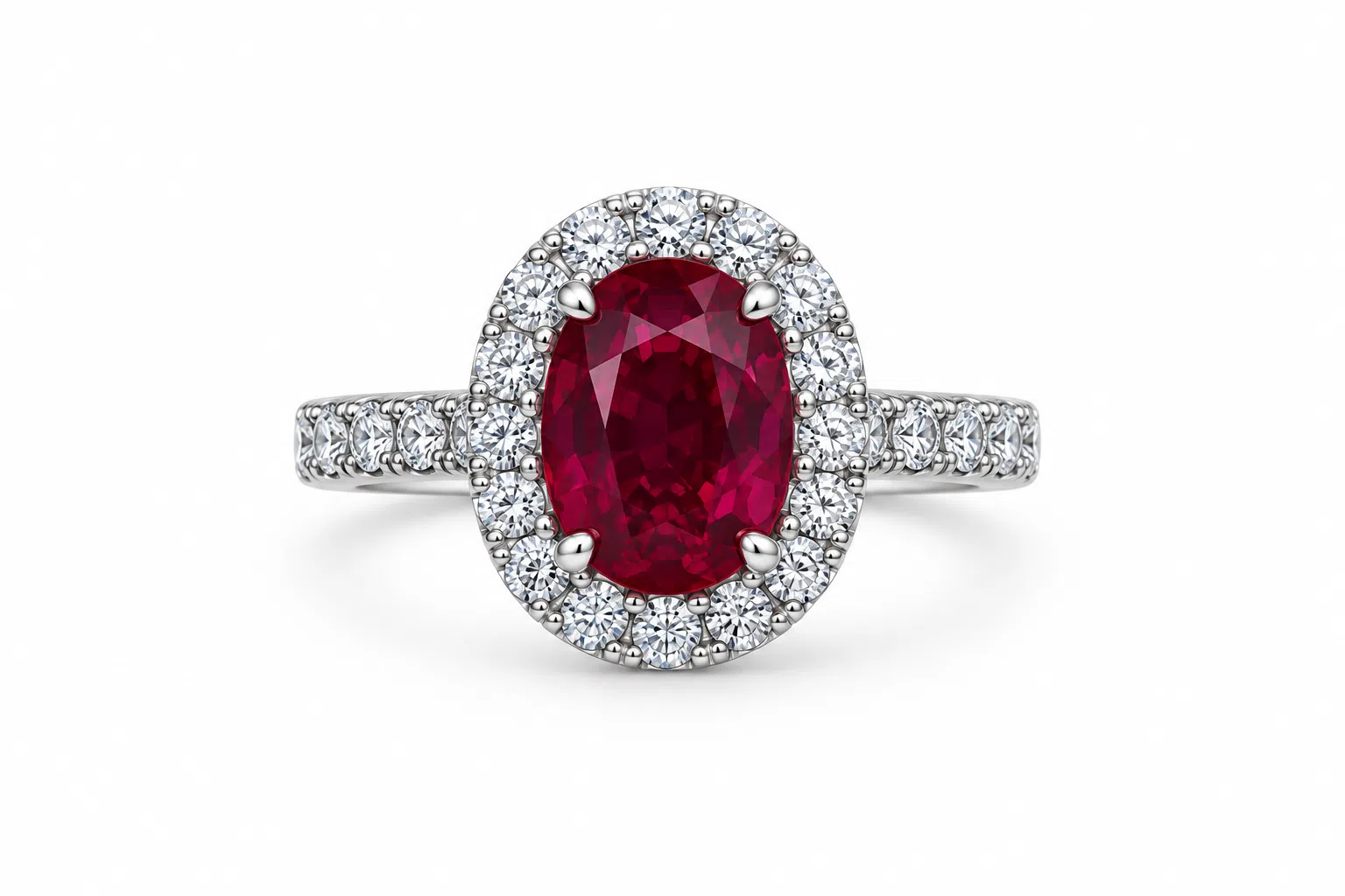 Ruby And Diamond Ring