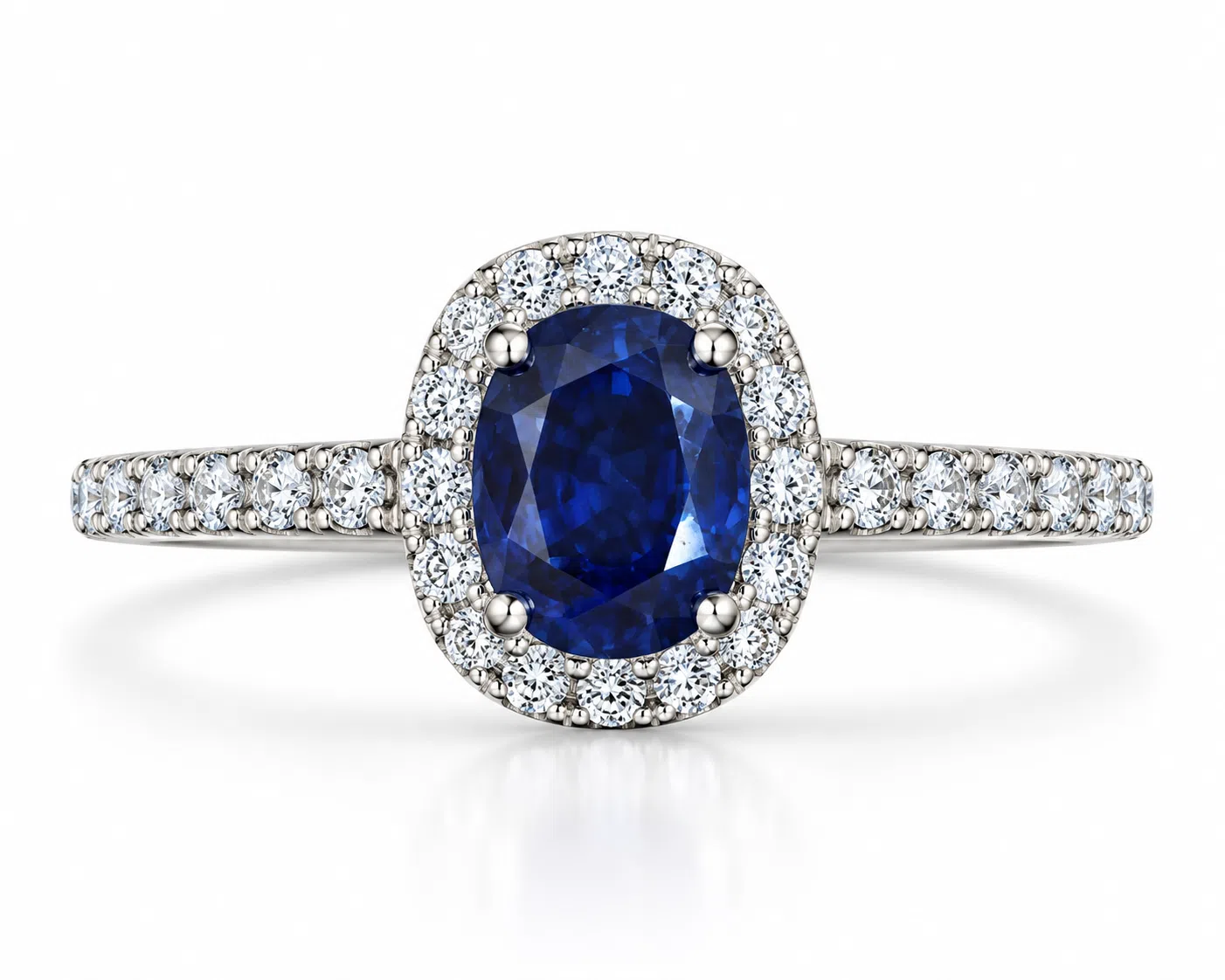 Sapphire And Diamond Ring