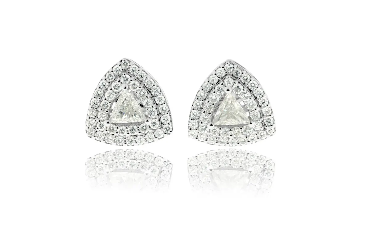 Diamond Earrings view 2