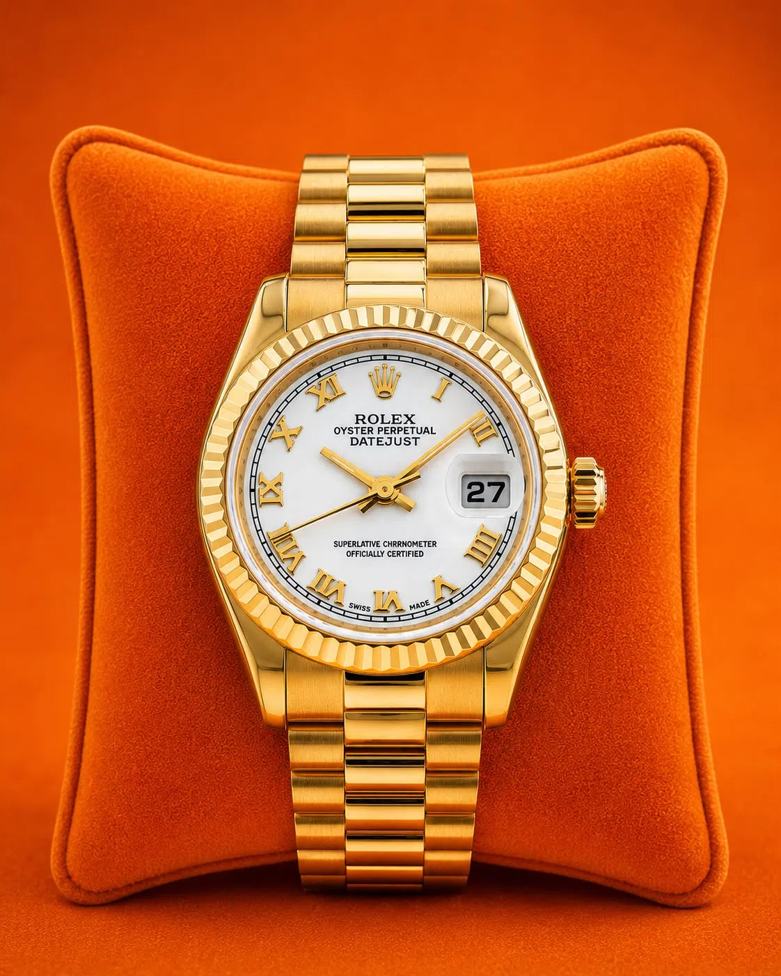 Rolex Rolex Ladies Datejust 26mm Yellow Gold 179178